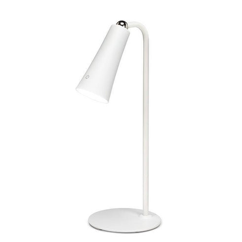 4 Piece Slim Cone LED Lamp - White